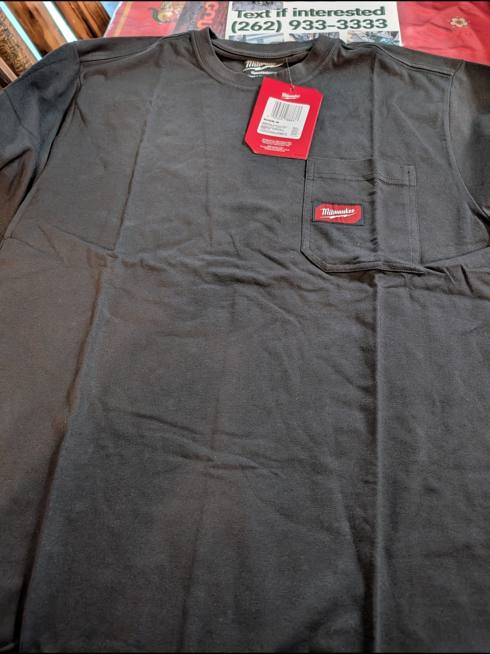 Milwaukee Men's Black Short-Sleeve Pocket T-Shirt